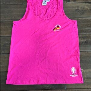 Euro 2024 UEFA Pink Tank Top